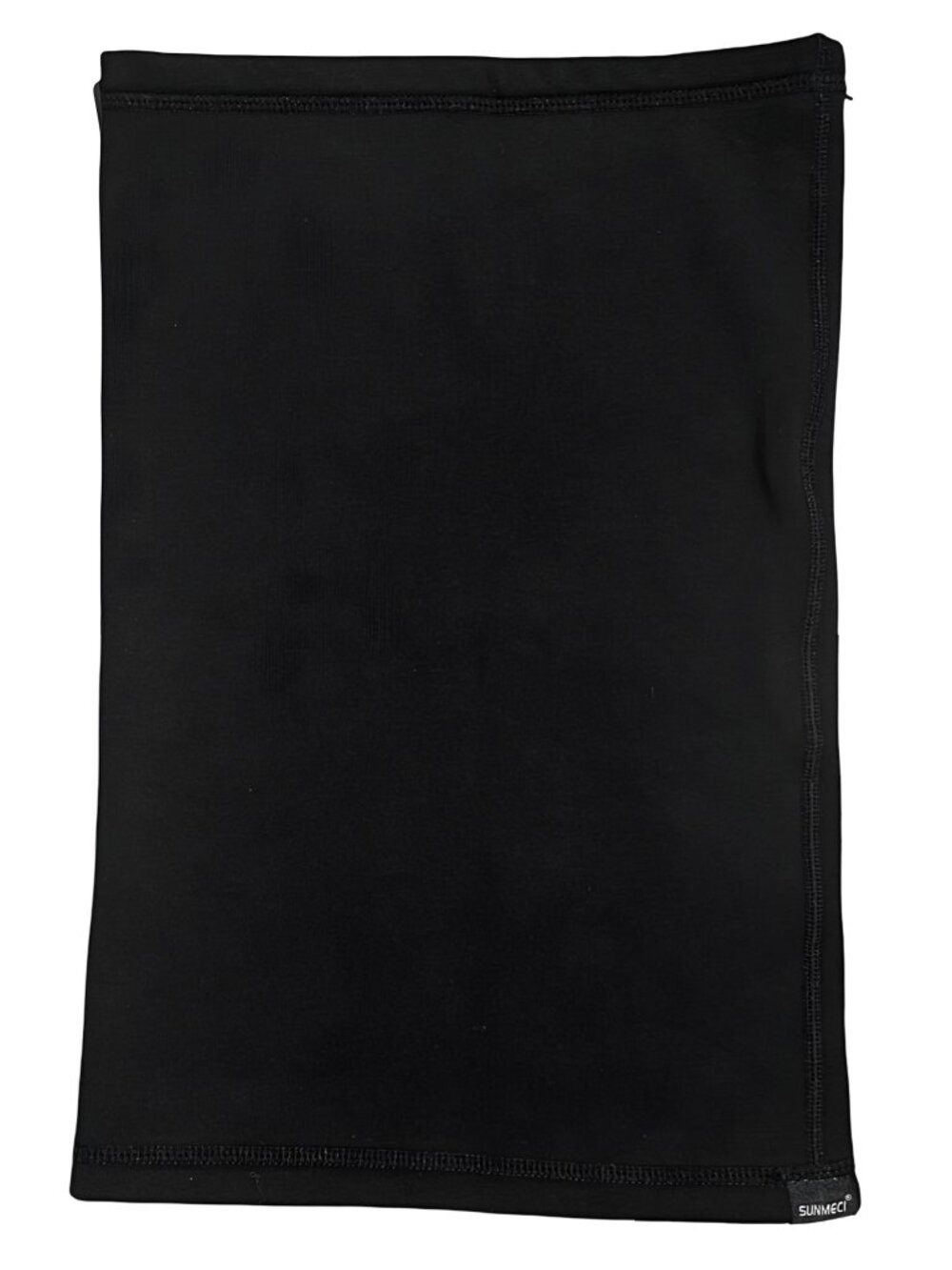 Sunmeci Unisex Black Thermal Fleece-Lined Neck Gaiter